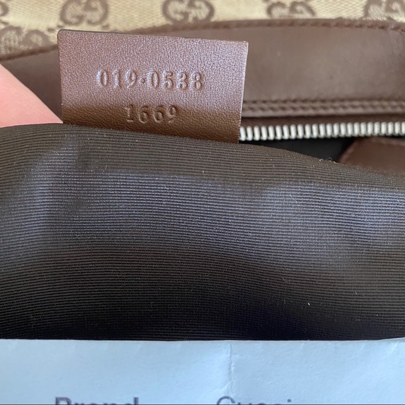 Gucci gg monogram canvas hobo bag - Picture 15 of 15